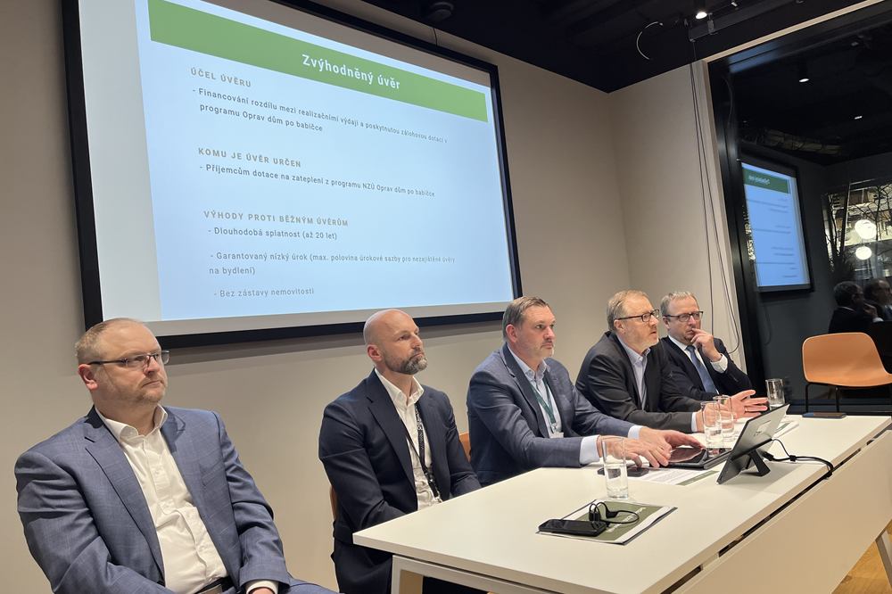 Tisková konference spuštění dotačního poradenství stavebních spořitelen